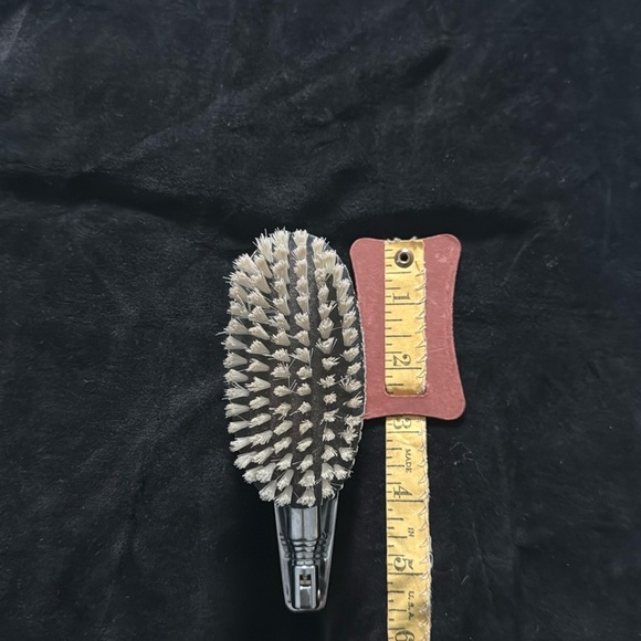 Shoe Horn Clothes Brush Swank expanding stainless combo Travel vintage1960' RARE - Picture 9 of 9